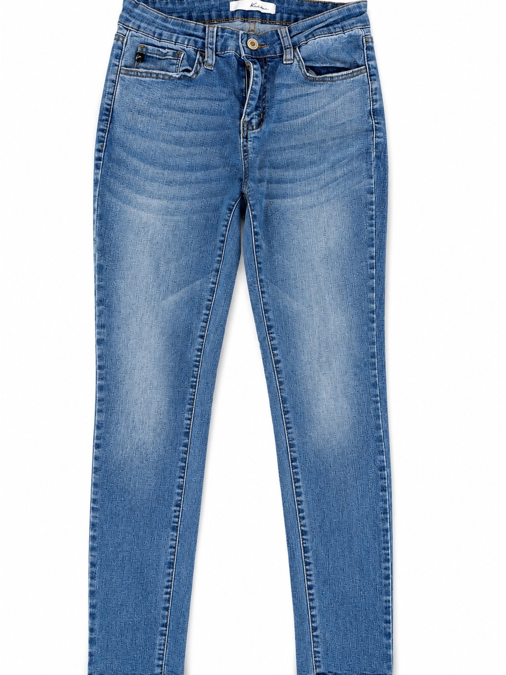 Kancan Estilo Women's Light Blue Skinny Jeans